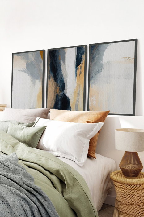 Wallity Huhu484S - Set de 3 Pinturas Decorativas de 35 x 50 cm Wallity Huhu484S - Set de 3 Pinturas Decorativas de 35 x 50 cm